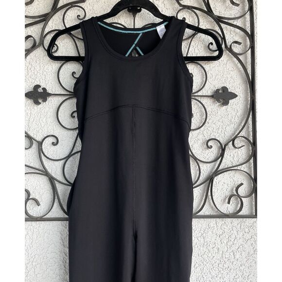 Ivivva By Lululemon Jump Into It Jumpsuit- Girls Size 6-black - Picture 2 of 7